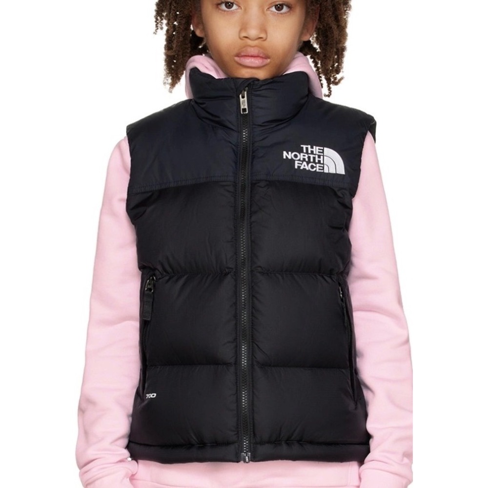 The North Face Kids' 1996 Retro Nuptse Vest Black NWT Size XS (6)